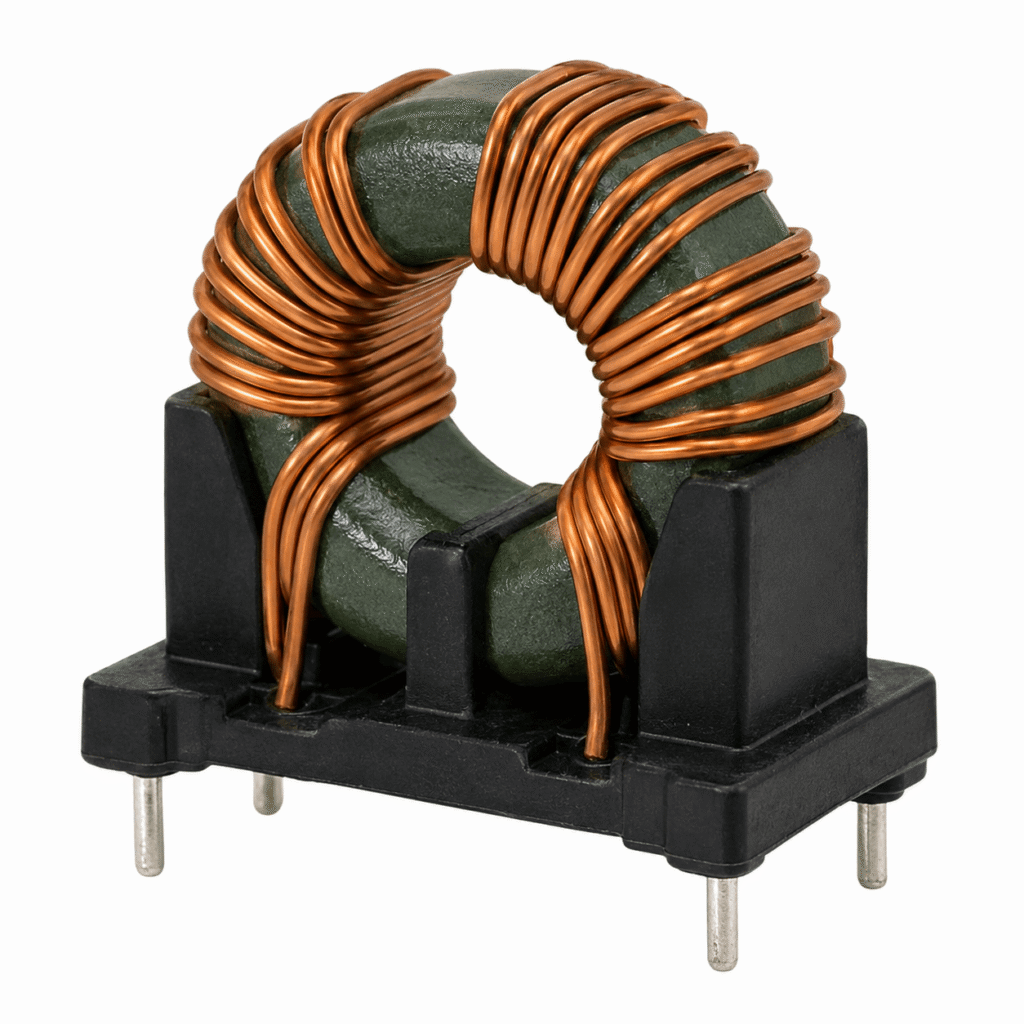 Common Mode Chokes / Filters 2x5mH 10A 8.2mOhm RING CORE CHOKE