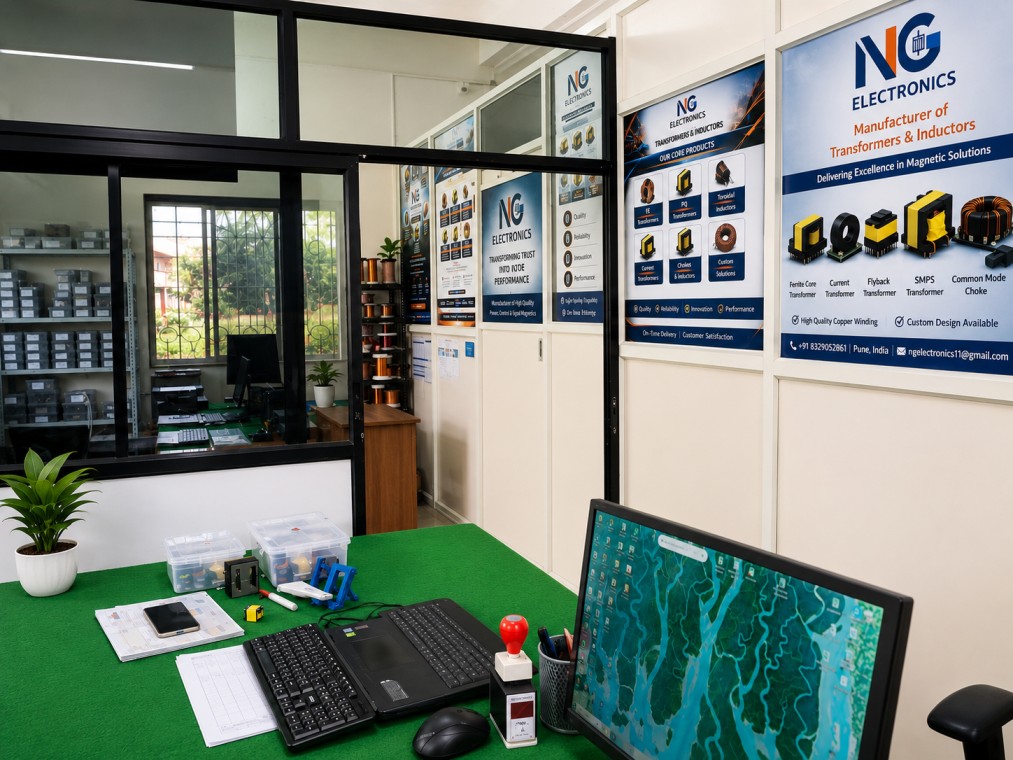 NG Electronics – ISO 9001:2015 Certified Transformer Manufacturer in Pune, India